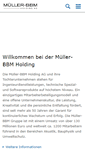 Mobile Screenshot of mbbm.de